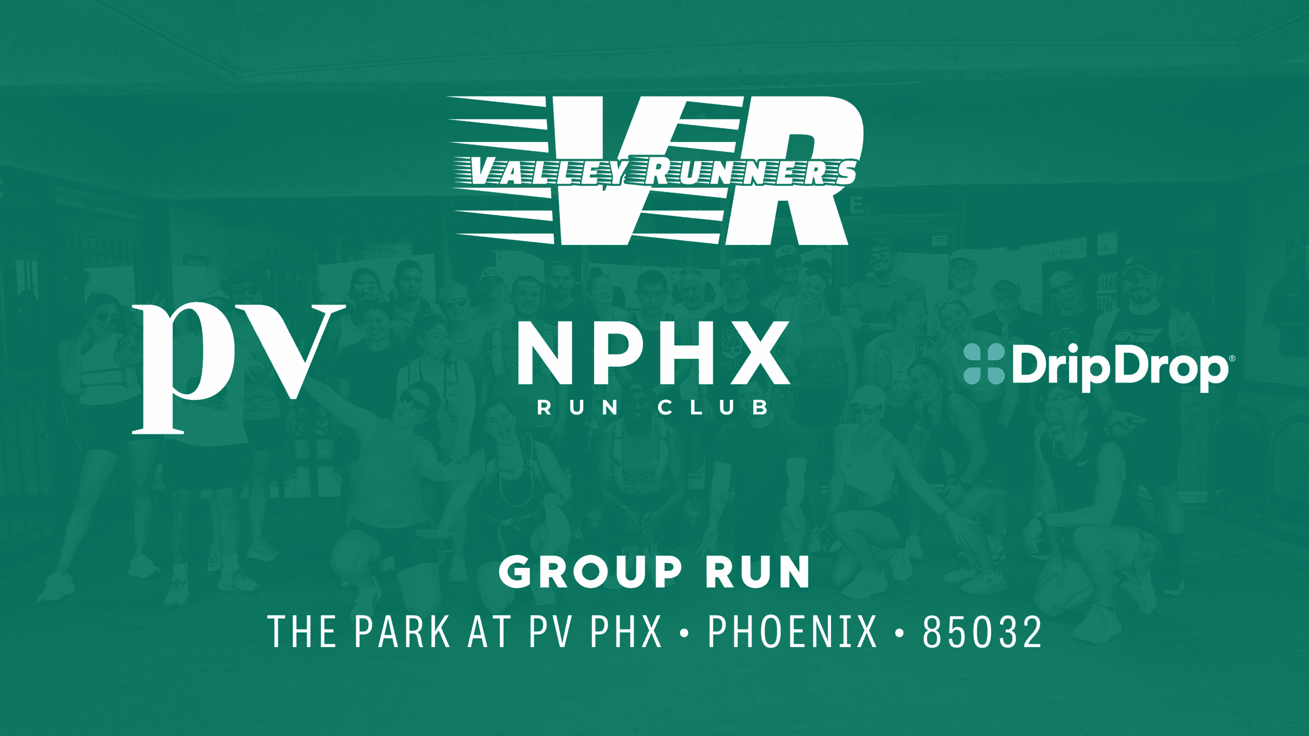 Valley Runners group meet at The Park, Phoenix.