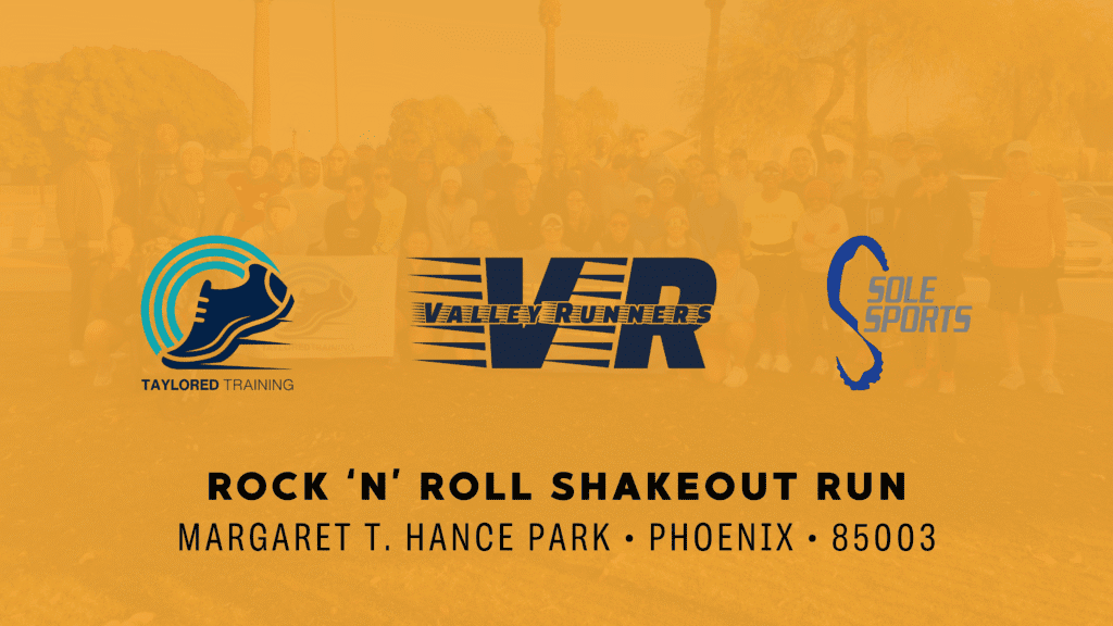 Rock 'n' Roll Shakeout Run event in Phoenix.
