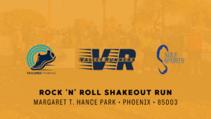 Rock 'n' Roll Shakeout Run event in Phoenix.